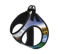 Mountain Lake View Sunny Day Nature Compact Pet Suspender Vest-The Perfect Small Pet For A Comfortable Walk
