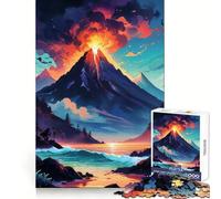 Mountain Landscapes 1000 Piece Jigsaw Puzzles for Teenagers Memory Gain Stress Free Design Assembly Heartfelt Gift (50x75cm)