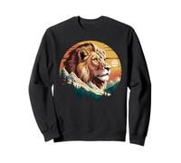 Mountain Lion Nature Graphic Sweatshirt