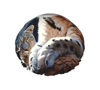 Mountain Lions Shower Cap for Women Double Layers Thick Hair Caps Reusable Waterproof Bath Caps with Elastic Band Hair Hat Washable Shower Hat for Men Women Spa Salon