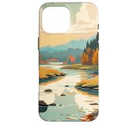 Mountain Majesty: Serenity Along the River's Path Case for iPhone 16 Pro Max
