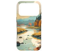 Mountain Majesty: Serenity Along the River's Path Case for iPhone 17 Pro