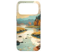 Mountain Majesty: Serenity Along the River's Path Case for iPhone 17 Pro Max