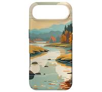 Mountain Majesty: Serenity Along the River's Path Case for iPhone Air