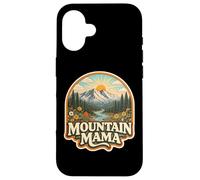 Mountain Mama Mother's Day Hiking Hiker Hike Climber Mom Mum Case for iPhone 16