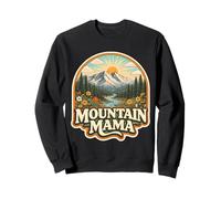 Mountain Mama Mother's Day Hiking Hiker Hike Climber Mom Mum Sweatshirt