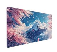 Mountain Mouse Mat 800x400 mm Large Mouse Pad Japan Waterproof Desk Mat with Non-Slip Rubber Base, Smooth Surface to Improve Precision and Speed, xxl Gaming Mousepad for Computer, PC, Laptop 2S-968