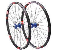 Mountain MTB Bike Wheel Set, Bicycles Wheelset 26 27.5 29 Inch Mountain Bike Wheel QR Disc Brake Bearing Hubs Aluminium Alloy Front Rear