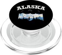 Mountain Nature Wilderness Glacier Forest Hiking Alaska PopSockets PopGrip for MagSafe