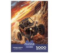 Mountain Off-road Vehicle Jigsaw Puzzles for Adults The Impossible Challenge 1000 Piece Difficult Hard Jigsaw Puzzles for Man And Woman with Letters on Back 38x26cm/1000pcs