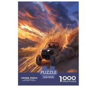 Mountain Off-road Vehicle Jigsaw Puzzles Puzzle for Adults Kids. 1000 Piece Impossible Challenge Toy Educational Game Home Decoration for Adults& Kids Age 14 Years Up 70x50cm/1000pcs