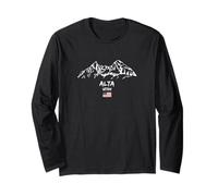 Mountain Panorama Ski Holiday Apres-Ski Alta Long Sleeve T-Shirt