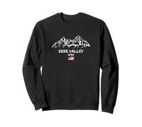 Mountain Panorama Ski Holiday Apres-Ski Deer Valley Sweatshirt