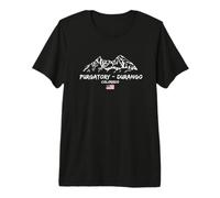 Mountain Panorama Ski Holiday Apres-Ski Purgatory - Durango Premium T-Shirt
