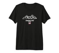 Mountain Panorama Ski Holiday Apres-Ski Sugarloaf Premium T-Shirt