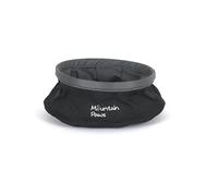 Mountain Paws Collapsible Dog Water Bowl – Lightweight – Black One Size
