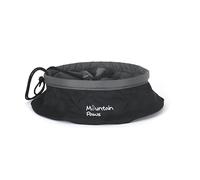 Mountain Paws Collapsaible Dog Food Bowl Black One Size