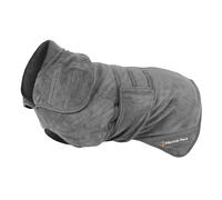 Mountain Paws Dog Drying Robe | Microfibre Towel Robe | Super Absorbent Bathrobe with Adjustable Collar/Hood & Belly Strap | Super Soft | Fast Drying
