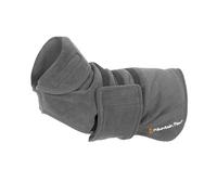 Mountain Paws Dog Drying Robe | Microfibre Towel Robe | Super Absorbent Bathrobe with Adjustable Collar/Hood & Belly Strap | Super Soft | Fast Drying