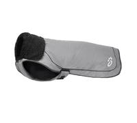 Mountain Paws Waterproof & Windproof Cordura® Fleece-Lined Dog Robe Raincoat, Reflective, Large