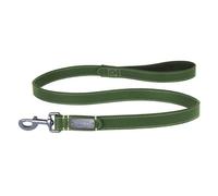 Mountain Paws Green Leather Dog Lead
