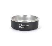 Mountain Paws Non-Slip Stainless Steel Basecamp Dog Bowl, 1.2L