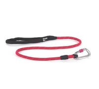 Mountain Paws Rope Karabiner Dog Lead | Reflective Lead With Padded Neoprene Handle, 1.2 Metres
