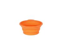 Mountain Paws Silicone Collapsible Dog Bowl With Attachment Loop