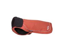 Mountain Paws Waterproof & Windproof Cordura® Fleece-Lined Dog Robe Raincoat, Orange, Medium