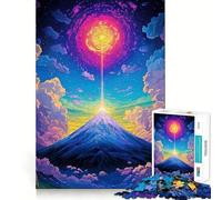 Mountain Peak Cosmic Energy Jigsaw Puzzles for Adults 1000 Piece Logic Boost Toy Group Joy Premium Edge Bday Surprise (50x75cm)