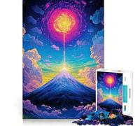 Mountain Peak Cosmic Energy Puzzles for Teenagers 1000 Piece Brain Tease Toy Stress Release Premium Cut Amazing Present (38x26cm)