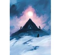 Mountain Peak Diamond Art Painting, Landscape Diamond Art Kits Adults, 5D Round Full Drill Gem Kits for Adults Kids Beginners, DIY Crystal Paintings Crafts for Home Decor, Gifts 30x40cm 4F1S-K2