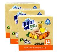 Mountain Peak Ginger Turmeric Tea Unsweetened 12 x 14 x 2g