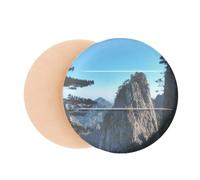 Mountain Peaks Pine Trees Air Cushion Makeup Foundation Sponge Powder Puff