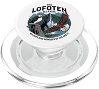 Mountain Puffin Whale Sea Eagle Scandinavia Norway Lofoten PopSockets PopGrip for MagSafe