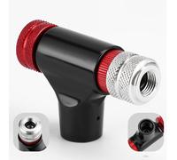 Mountain Pump - Cartridge Inflator, Portable Mini - Bicycle Tyre Repair Kit Road Cycling, Aluminium Alloy Thread Flinter Head with Storage Bag Included