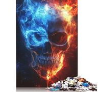 Mountain Ram Foggy Forest Puzzles 500 Pieces Wooden Puzzles Puzzle for Adults Brain Teaser Puzzles For Adults 500pcs (52x38cm)