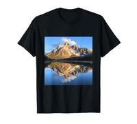 Mountain Reflection Lake Wilderness Landscape Nature Scene T-Shirt