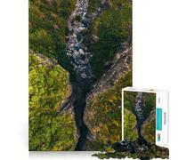 Mountain Refuge Adult Jigsaw Puzzles1000 Pieces Mind Exercise Toy Tension Relief Design Assembly Lovely Present (38x52cm)