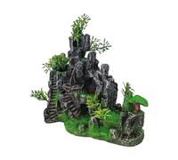 Mountain Rockley Ornaments Resin Statue Rocky's Natural Face Fish Hidden Cave and Life Like Life Landscape