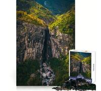Mountain Sanctuary 1000 Piece Jigsaw Puzzles for Teenagers Memory Gain Stress Free Design Assembly Heartfelt Gift (50x75cm)