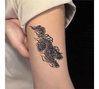 Mountain Sea Waterproof Semi-Permanent And Long-Lasting 2 Weeks Temporary Tattoo Stickers For Men And Women Finger Chest Arm Back(1pcs)