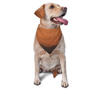 Mountain Silhouette at Sunset Printed Dog Bandana, Triangle Pet Scarf Pet Bibs Kerchief Accessories for Small Medium Large Pets