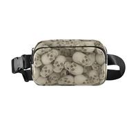 Mountain Skulls Waist Bag for Women Men Teens Multipurpose Waist Bag with Adjustable Strap for Travel, Gym, Work, Multicolor, 1 Size, Waist Bag, multi-coloured, 1 size, Waist Bag
