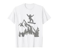 Mountain Snowboarding - Winter Sport Snowboard Snowboarder T-Shirt