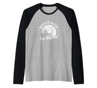 Mountain Solitude for The Soul Raglan Baseball Tee