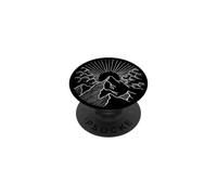 Mountain Sunrise Design. Vintage Nature Hiking Adventure Art PopSockets Adhesive PopGrip