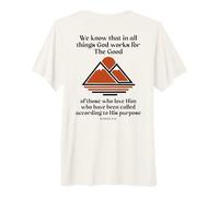 Mountain Sunset Hiking Nature Peaks Wilderness Premium T-Shirt