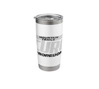 Mountain Trails are The Cure for Boredom Stainless Steel Insulated Tumbler