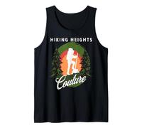 Mountain Trek Style Retro Vibes Hike Trail Adventure Life Tank Top